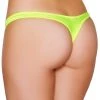 Roma Yellow T Back Thong Bikini Bottom