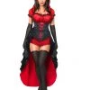 Daisy Corsets Costumes 5 PC Red Hot Riding Hood Corset Costume*