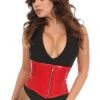 Daisy Corsets Red Patent Leather Steel Boned Mini Waist Cincher* 2 Daisy Corsets Red Patent Leather Steel Boned Mini Waist Cincher*