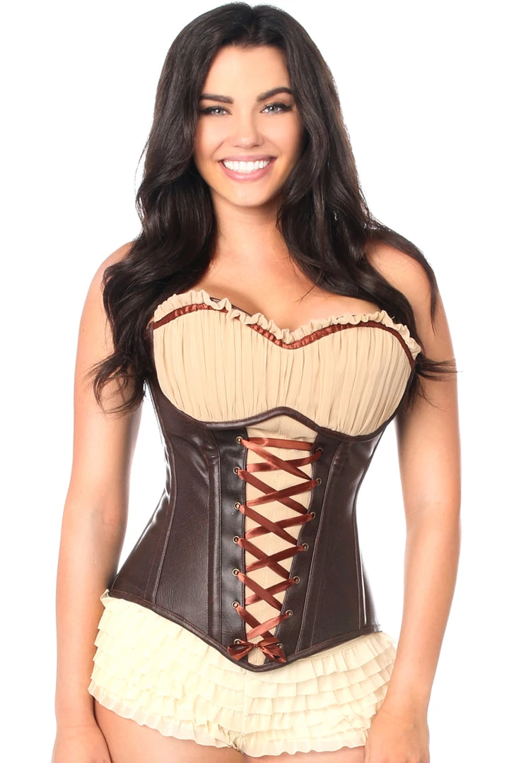 Daisy Corsets Faux Leather Steel Boned Ren Faire Corset Corset Lingerie 3 Daisy Corsets Faux Leather Steel Boned Ren Faire Corset Corset Lingerie