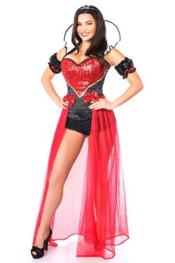 Daisy Corsets 6 PC Sexy Fairytale Red Queen Costume* Costumes