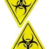 Pastease Toxic Symbol Sign Nipple Pasties