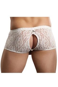 Magic Silk Stretch Lace White Double Pleasure Lingerie