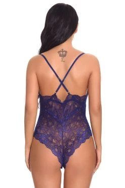 3WISHES Multicolor Lace Teddy Lingerie 38 3WISHES Multicolor Lace Teddy Lingerie