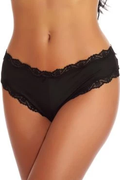 3WISHES Lingerie Lace Trim Hipster Panty