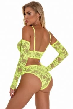 3WISHES Lacy Bra Set With Gloves 27 3WISHES Lacy Bra Set With Gloves