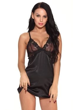3WISHES Lingerie Sultry Satin And Lace Cup Chemise 10 3WISHES Lingerie Sultry Satin And Lace Cup Chemise