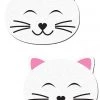 Pastease Costumes Happy White Kitty Cat Nipple Pasties