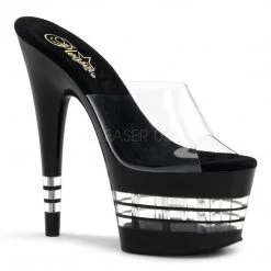 Pleaser Shoes Clear 7" Pumps*