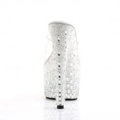 Pleaser Clear/White 7