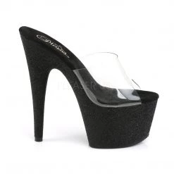 Pleaser Clear/Black 7