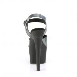 Pleaser Shoes Black/Silver 7