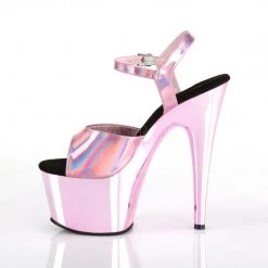 Pleaser Baby Pink 7" Ankle Strap High Heels* Shoes