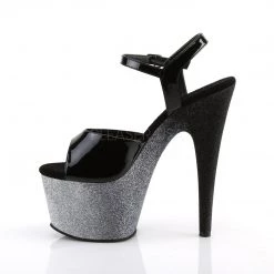 Pleaser Black/Silver 7