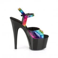 Pleaser Rainbow 7" Ankle Strap Heels* 9 Pleaser Rainbow 7