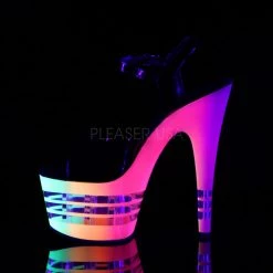 Pleaser Black/Multi Color 7