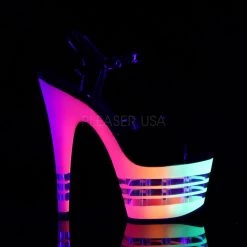 Pleaser Black/Multi Color 7