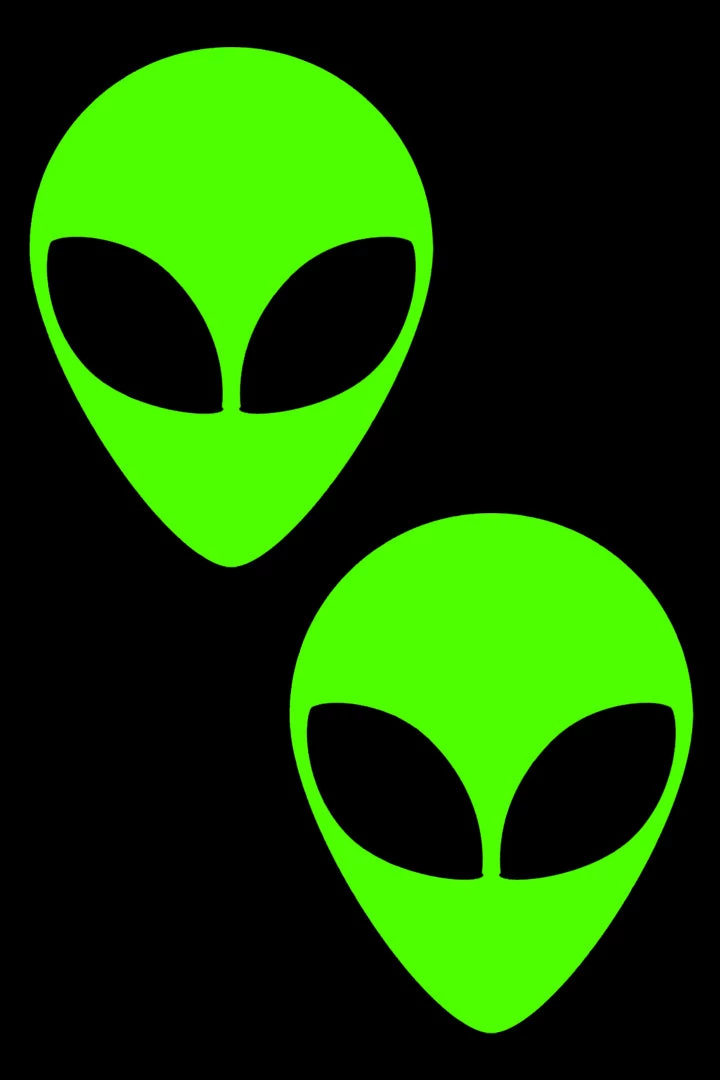 Pastease Glow In The Dark Green & Purple Alien Nipple Pasties 4 Pastease Glow In The Dark Green & Purple Alien Nipple Pasties