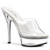 Pleaser Clear 5.5" Heels* Shoes
