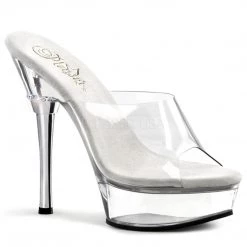 Pleaser Clear 5.5" Heels* Shoes