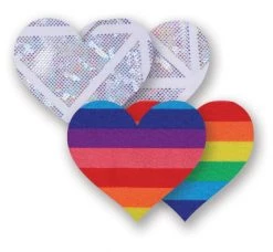 Entrenue Dancewear Bristols 6 Nippies - One Love Hearts