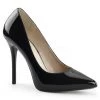Pleaser Shoes 5" Black Heel 3/8" Hidden Platform Pump* 2 Pleaser Shoes 5" Black Heel 3/8" Hidden Platform Pump*