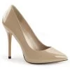 Pleaser Shoes 5" Beige Heel W/ Hidden Platform Pump* 2 Pleaser Shoes 5" Beige Heel W/ Hidden Platform Pump*
