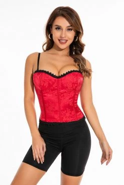 Coquette Brocade Lingerie Bustier 22 Coquette Brocade Lingerie Bustier