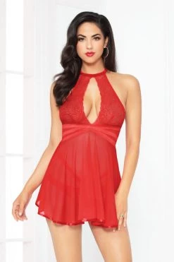 Julbie.com High Neck Babydoll