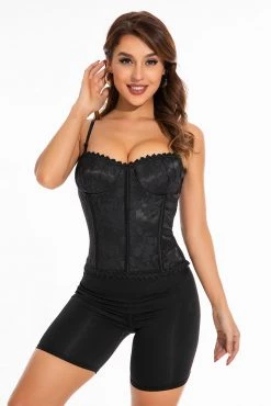 Coquette Brocade Lingerie Bustier 25 Coquette Brocade Lingerie Bustier