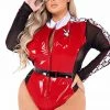 Roma Plus Size Playboy Racer Girl Costume Costumes