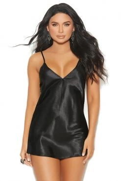 Elegant Moments Lingerie Sexy Satin Sleep Gown 23 Elegant Moments Lingerie Sexy Satin Sleep Gown