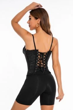 Coquette Brocade Lingerie Bustier 21 Coquette Brocade Lingerie Bustier