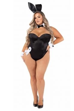 Roma Costumes Plus Size Classic Playboy Bunny Halloween Costume 19 Roma Costumes Plus Size Classic Playboy Bunny Halloween Costume