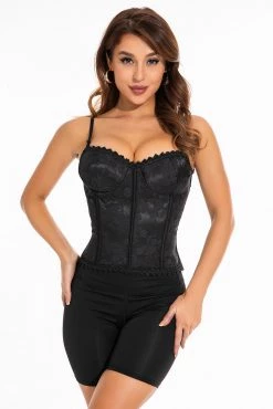 Coquette Brocade Lingerie Bustier 26 Coquette Brocade Lingerie Bustier