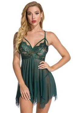 3WISHES Flirty Flyaway Lingerie Babydoll 33 3WISHES Flirty Flyaway Lingerie Babydoll