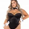 Roma Costumes Plus Size Classic Playboy Bunny Halloween Costume