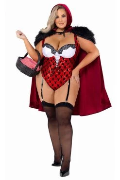 Roma Plus Size Playboy Red Riding Costume Costumes 7 Roma Plus Size Playboy Red Riding Costume Costumes