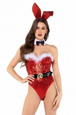 Roma Sexy Playboy Holiday Bunny Costume