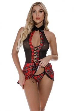 Julbie.com Teacher's Fav Lingerie Set School Girl Outfits
