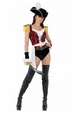 Roma Playboy High Seas Pirate Halloween Costume