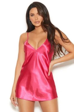 Elegant Moments Lingerie Sexy Satin Sleep Gown 20 Elegant Moments Lingerie Sexy Satin Sleep Gown