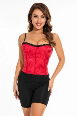 Coquette Brocade Lingerie Bustier 23 Coquette Brocade Lingerie Bustier