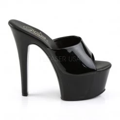 Pleaser Black 6" Pumps* 9 Pleaser Black 6