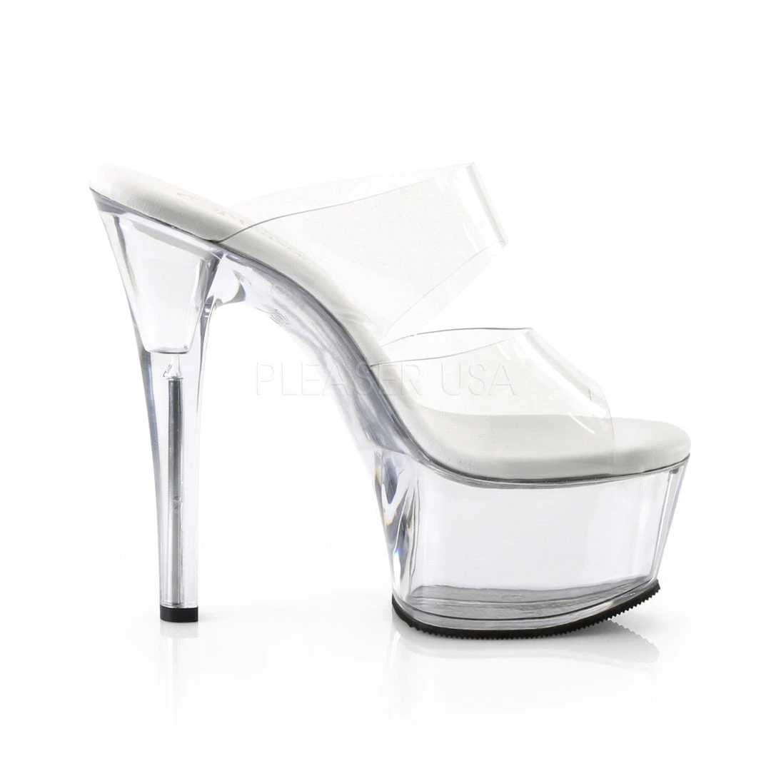 Pleaser Clear 6" High Heels* Shoes 6 Pleaser Clear 6" High Heels* Shoes