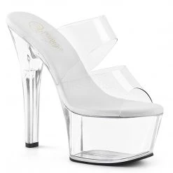 Pleaser Clear 6" High Heels* Shoes
