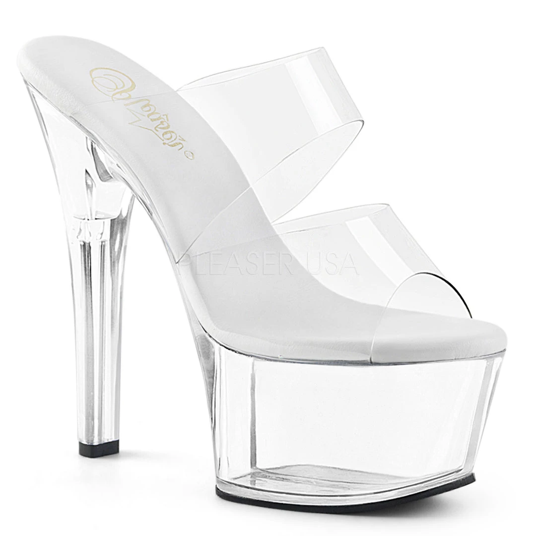 Pleaser Clear 6" High Heels* Shoes 3 Pleaser Clear 6" High Heels* Shoes