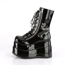Demonia Black Patent Leather 4.5