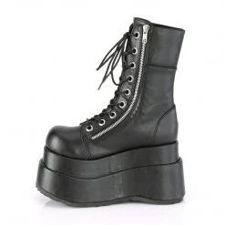 Demonia Shoes Black Vegan Leather 4.5" Platform Boots*