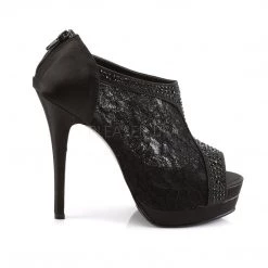 Fabulicious Black Satin 5.25